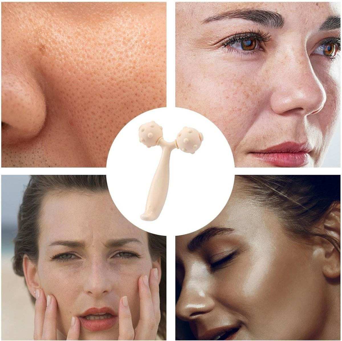 Y-Shape Face Massager Skin Roller - Kitchen Grow